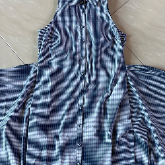 2870 NWT Cinq à Sept Gaby sleeveless collared shirt dress size 2 - Picture 3 of 8